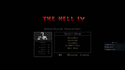 Стрим ArsMorr "Diablo: The Hell 4 НОВИЧОК В ТХ4!"