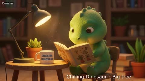 Стрим chillingdinosaur-lofi "Lofi музыка для учебы и работы. Кофе. Динозавры."